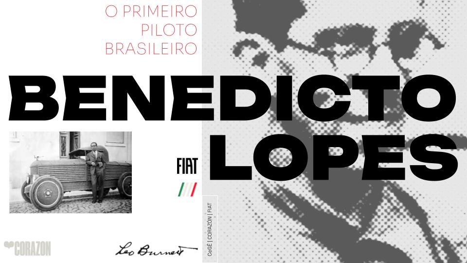 Capa de Projeto com a Ce.Gê para Fiat, sobre Benedicto Lopes